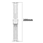 Cinturino per orologio in lega di titanio con chiusura di sicurezza removibile., For Apple Watch 46mm / 49mm / 45mm / 44mm, For Apple Watch 42mm / 41mm / 40mm / 38mm