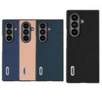 Custodia per telefono ABEEL in vera pelle + PC con texture litchi, For Galaxy Z Fold8 Ultra 5G, For Samsung Galaxy Z Fold7 5G