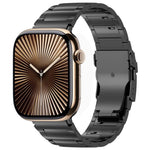 Cinturino per orologio in lega di titanio con chiusura di sicurezza a sgancio rapido a forma di I, For Apple Watch 46mm / 49mm / 45mm / 44mm, For Apple Watch 42mm / 41mm / 40mm / 38mm