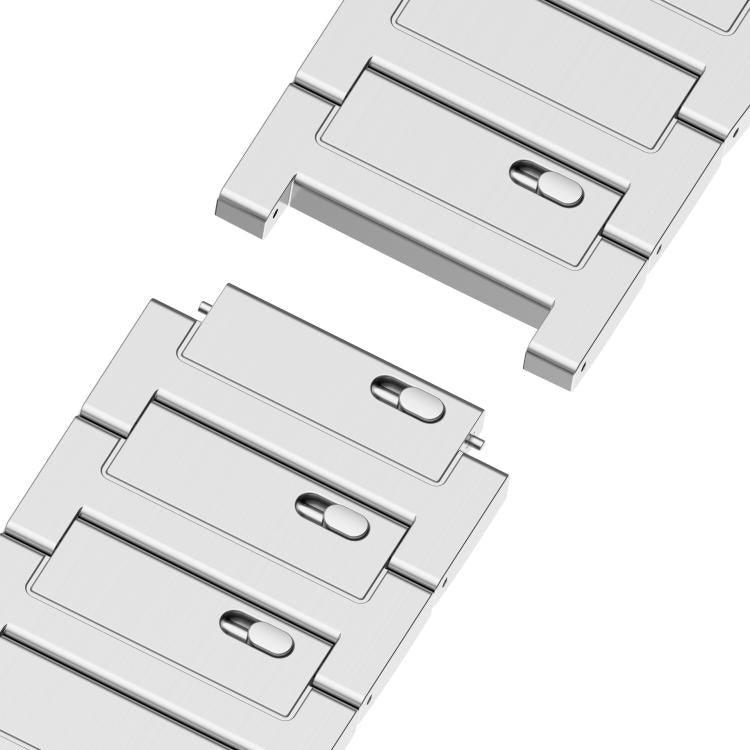 Cinturino per orologio in lega di titanio con chiusura di sicurezza a sgancio rapido a forma di I, For Apple Watch 46mm / 49mm / 45mm / 44mm, For Apple Watch 42mm / 41mm / 40mm / 38mm
