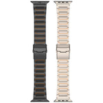 Cinturino per orologio in lega di titanio con chiusura di sicurezza a forma di I, For Apple Watch 46mm / 49mm / 45mm / 44mm, For Apple Watch 42mm / 41mm / 40mm / 38mm