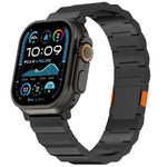 Cinturino per orologio in lega di titanio con chiusura magnetica a una sola sfera, spesso e robusto., For Apple Watch 46mm / 49mm / 45mm / 44mm, For Apple Watch 42mm / 41mm / 40mm / 38mm