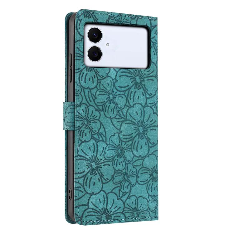 Custodia per telefono in pelle con motivo a fiori di ciliegio in rilievo, For Samsung Galaxy S26 Edge 5G, For Samsung Galaxy S26 Ultra 5G, For Samsung Galaxy S26 5G