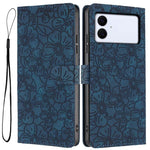 Custodia per telefono in pelle con motivo a fiori di ciliegio in rilievo, For Samsung Galaxy S26 Edge 5G, For Samsung Galaxy S26 Ultra 5G, For Samsung Galaxy S26 5G