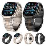 Cinturino per orologio in lega di titanio con chiusura di sicurezza a tre sfere, For Apple Watch 46mm / 49mm / 45mm / 44mm, For Apple Watch 42mm / 41mm / 40mm / 38mm
