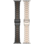 Cinturino per orologio in lega di titanio con chiusura di sicurezza a tre sfere, For Apple Watch 46mm / 49mm / 45mm / 44mm, For Apple Watch 42mm / 41mm / 40mm / 38mm