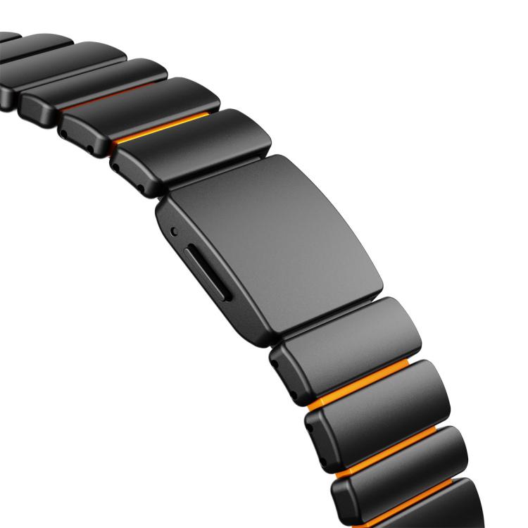 Cinturino per orologio in acciaio inossidabile con fibbia magnetica Norman integrata a una sola perlina, For Apple Watch 46mm / 49mm / 45mm / 44mm