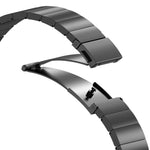 Cinturino per orologio in lega di titanio con fibbia piatta a sgancio rapido a una sola perlina, For Apple Watch 46mm / 49mm / 45mm / 44mm, For Apple Watch 42mm / 41mm / 40mm / 38mm