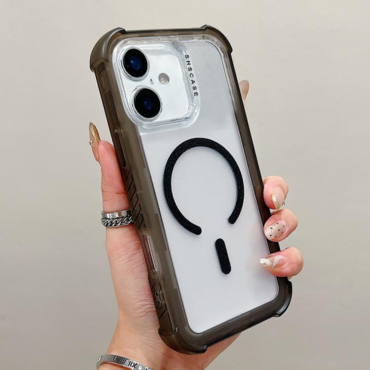 Custodia ibrida 3 in 1 in TPU opaco trasparente con supporto MagSafe per telefono., For iPhone 17 Pro Max, For iPhone 17 Pro, For iPhone 17, For iPhone Air