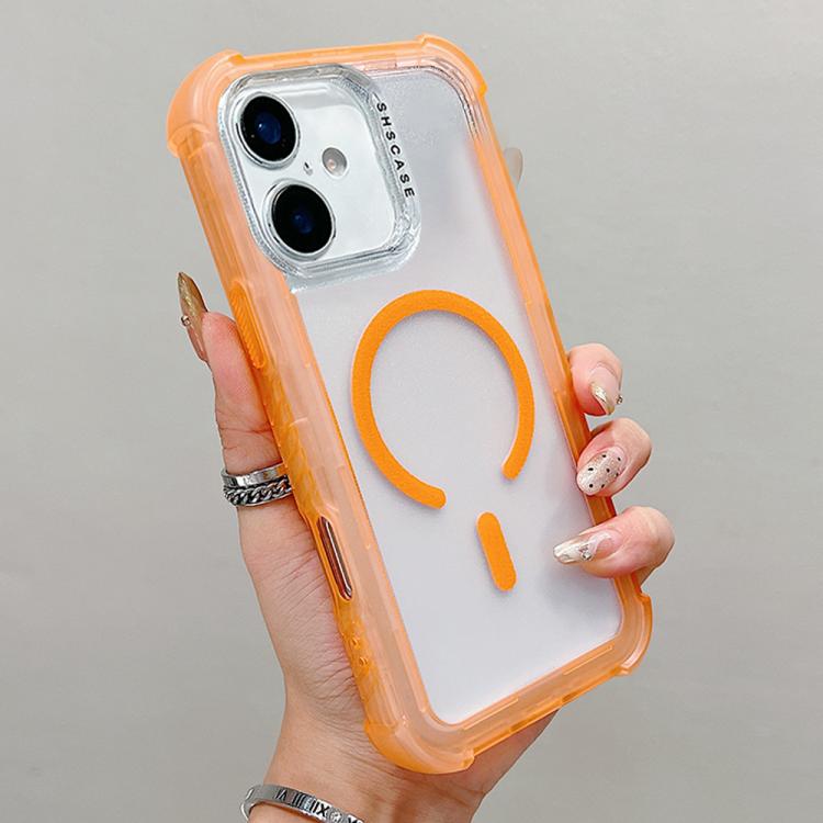 Custodia ibrida 3 in 1 in TPU opaco trasparente con supporto MagSafe per telefono., For iPhone 17 Pro Max, For iPhone 17 Pro, For iPhone 17, For iPhone Air