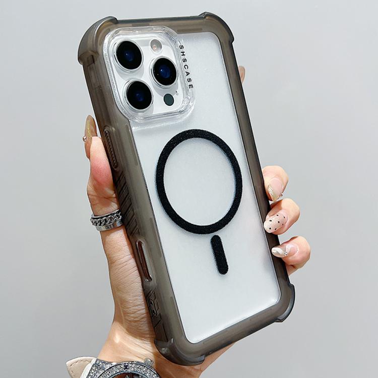 Custodia ibrida 3 in 1 in TPU opaco trasparente con supporto MagSafe per telefono., For iPhone 16 Pro Max, For iPhone 16 Pro, For iPhone 16 Plus, For iPhone 16