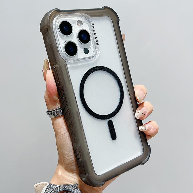 Custodia ibrida 3 in 1 in TPU opaco trasparente con supporto MagSafe per telefono., For iPhone 13 Pro Max, For iPhone 13 Pro, For iPhone 13, For iPhone 12 Pro Max