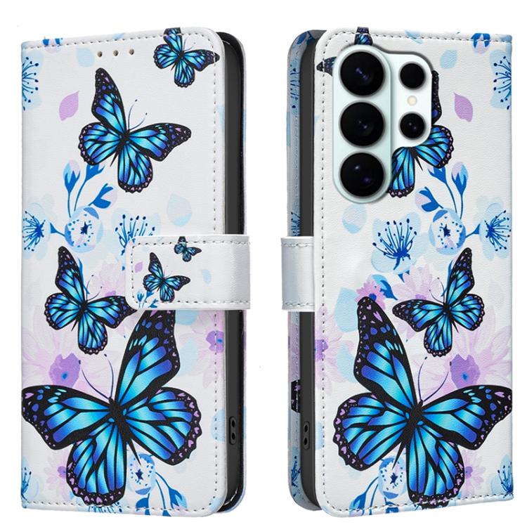 Custodia per telefono in pelle con stampa colorata BF42, For Galaxy S26 FE 5G, For Samsung Galaxy S26 Ultra 5G, For Samsung Galaxy S26 5G
