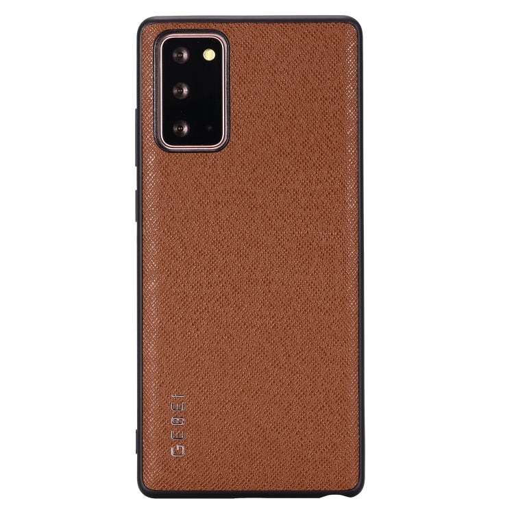 GEBEI Custodia protettiva in pelle antiurto a copertura totale, For Samsung Galaxy Note 20