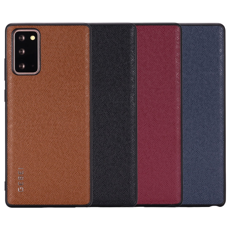 GEBEI Custodia protettiva in pelle antiurto a copertura totale, For Samsung Galaxy Note 20