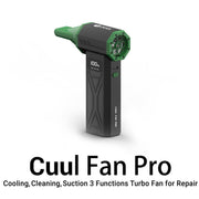 2UUL DA970 Cuul Fan Pro Set di ventole turbo 3 in 1 per raffreddamento, pulizia e aspirazione, 2UUL DA970