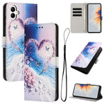 Custodia per telefono in pelle con motivo a colori, For Samsung Galaxy A05 4G, For Samsung Galaxy A05s 4G, For Samsung Galaxy A25 5G