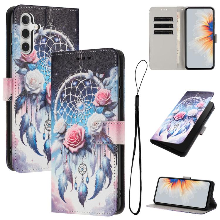 Custodia per telefono in pelle con motivo a colori, For Samsung Galaxy A05 4G, For Samsung Galaxy A05s 4G, For Samsung Galaxy A25 5G
