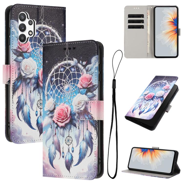 Custodia per telefono in pelle con motivo a colori, For Samsung Galaxy A54 5G, For Samsung Galaxy A13 4G / 5G, For Samsung Galaxy XCover6 Pro