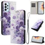 Custodia per telefono in pelle con motivo a colori, For Samsung Galaxy A53 5G, For Samsung Galaxy A73 5G, For Samsung Galaxy A33 5G