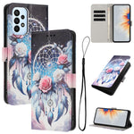 Custodia per telefono in pelle con motivo a colori, For Samsung Galaxy A53 5G, For Samsung Galaxy A73 5G, For Samsung Galaxy A33 5G