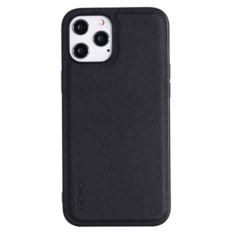 Custodia protettiva in pelle per iPhone 12