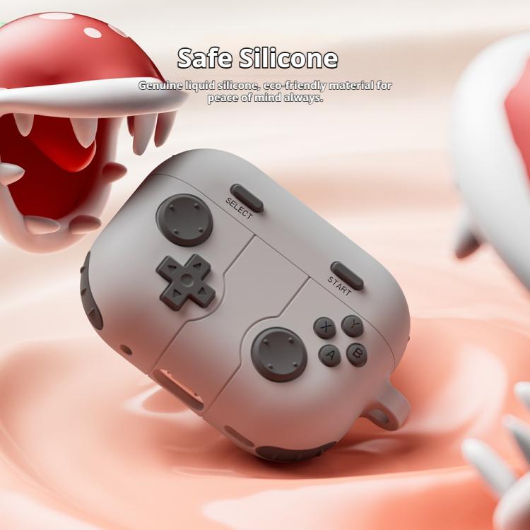 Custodia in silicone per auricolari wireless in stile console di gioco, For AirPods Pro 3