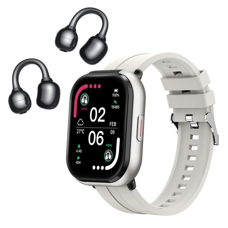 D12 Smart Watch e cuffie Bluetooth 2 in 1 con schermo TFT da 2,01 pollici, supporto per chiamate wireless