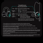 D12 Smart Watch e cuffie Bluetooth 2 in 1 con schermo TFT da 2,01 pollici, supporto per chiamate wireless