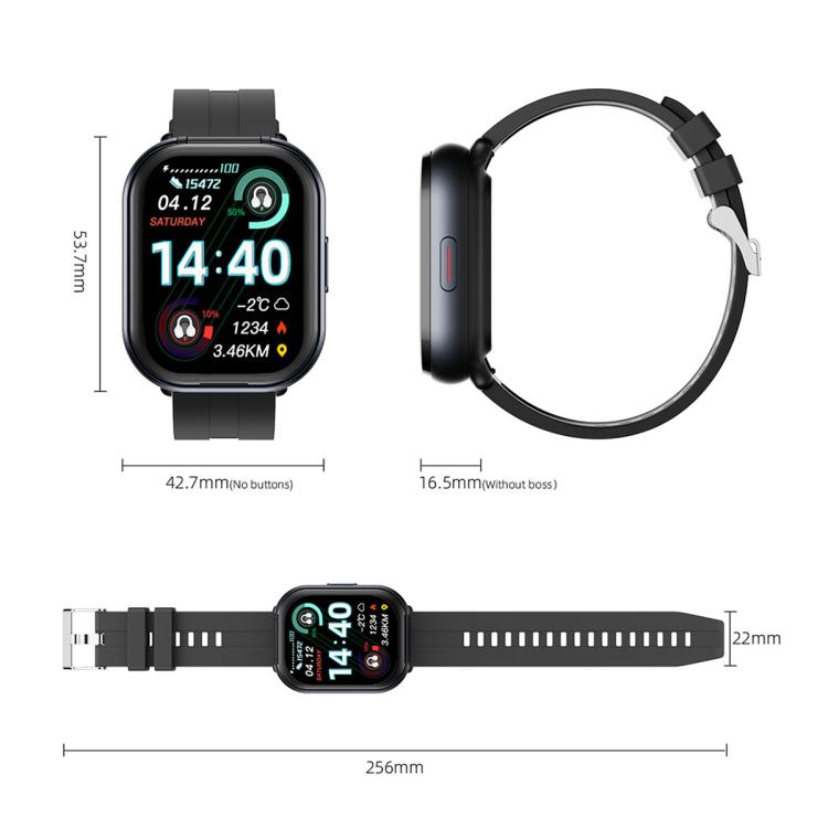D12 Smart Watch e cuffie Bluetooth 2 in 1 con schermo TFT da 2,01 pollici, supporto per chiamate wireless