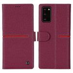 Custodia portafoglio in pelle per Samsung Galaxy Note20