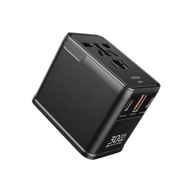 Caricabatterie da viaggio universale 30W GaN tre porte