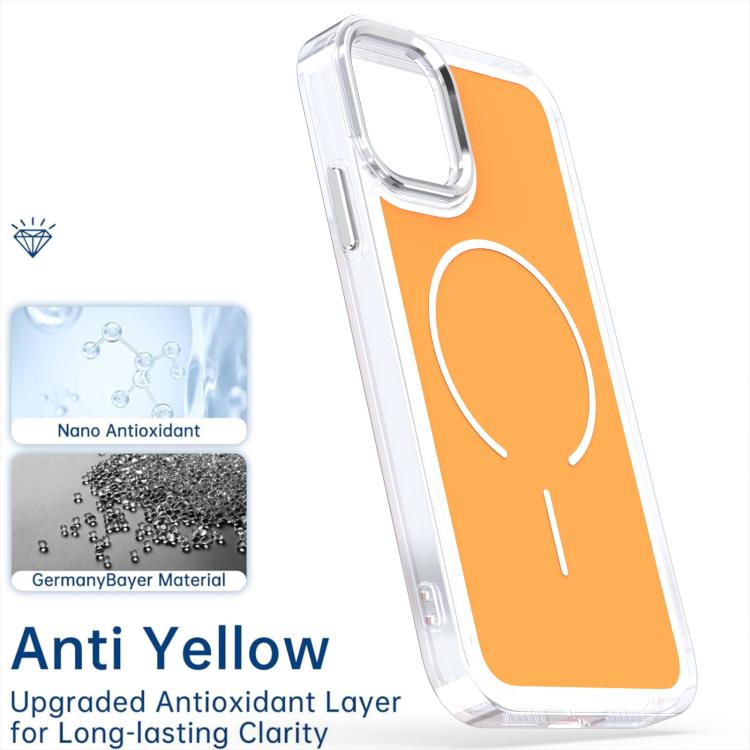 Custodia magnetica per telefono MagSafe bicolore Bright Shadow, For iPhone 11