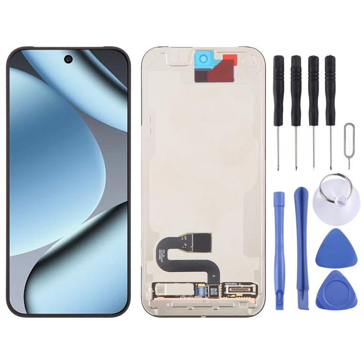 Gruppo completo di digitalizzatore LCD originale con cornice, compatibile con il riconoscimento delle impronte digitali., For Google Pixel 10 Pro XL, For Google Pixel 10 Pro, For Google Pixel 10