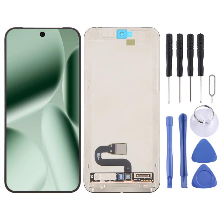 Gruppo completo di digitalizzatore LCD originale con cornice, compatibile con il riconoscimento delle impronte digitali., For Google Pixel 10 Pro XL, For Google Pixel 10 Pro, For Google Pixel 10