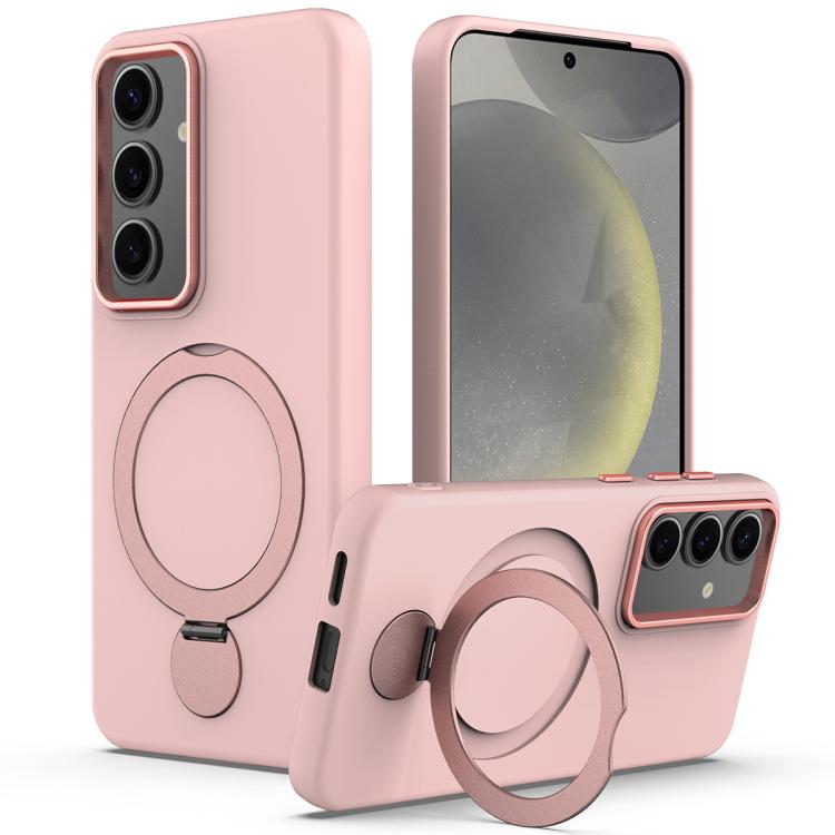 Custodia per telefono ibrida in TPU e PC con anello girevole Gen1.5, For Samsung Galaxy S25 FE 5G, For Samsung Galaxy S25 Edge 5G, For Samsung Galaxy S24 / S25 5G, For Samsung Galaxy S24+ / S25+ 5G