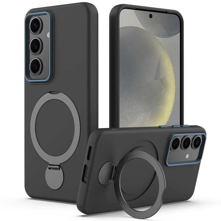 Custodia per telefono ibrida in TPU e PC con anello girevole Gen1.5, For Samsung Galaxy S25 FE 5G, For Samsung Galaxy S25 Edge 5G, For Samsung Galaxy S24 / S25 5G, For Samsung Galaxy S24+ / S25+ 5G