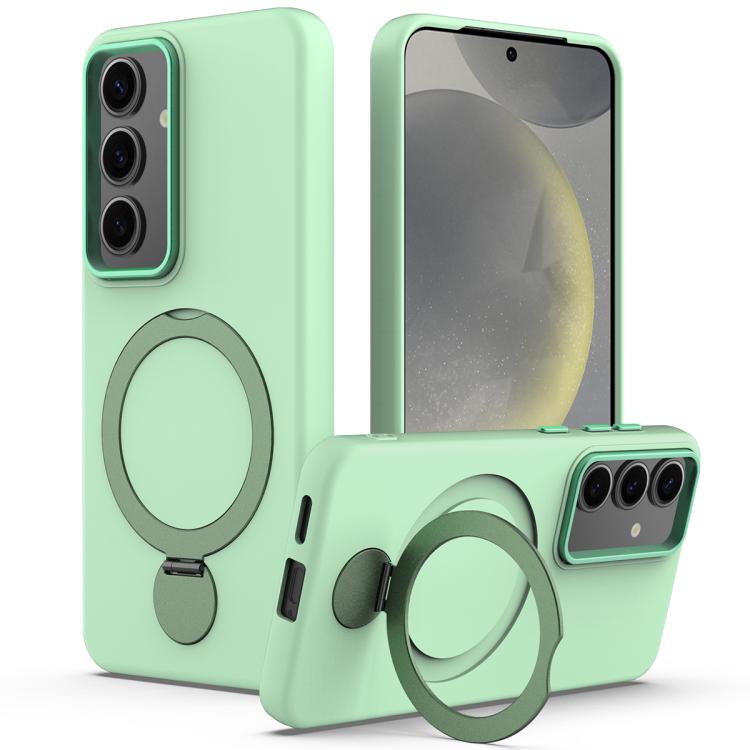 Custodia per telefono ibrida in TPU e PC con anello girevole Gen1.5, For Samsung Galaxy S25 FE 5G, For Samsung Galaxy S25 Edge 5G, For Samsung Galaxy S24 / S25 5G, For Samsung Galaxy S24+ / S25+ 5G