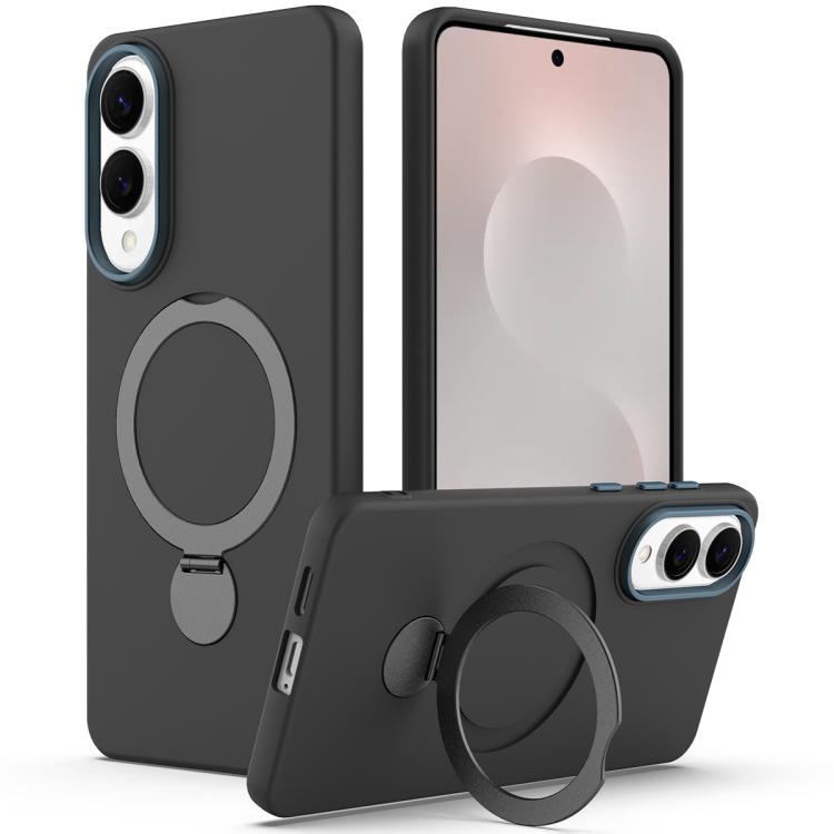 Custodia per telefono ibrida in TPU e PC con anello girevole Gen1.5, For Samsung Galaxy S25 FE 5G, For Samsung Galaxy S25 Edge 5G, For Samsung Galaxy S24 / S25 5G, For Samsung Galaxy S24+ / S25+ 5G