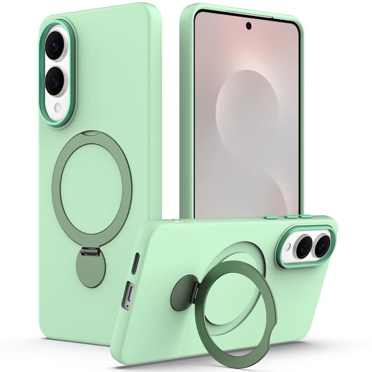 Custodia per telefono ibrida in TPU e PC con anello girevole Gen1.5, For Samsung Galaxy S25 FE 5G, For Samsung Galaxy S25 Edge 5G, For Samsung Galaxy S24 / S25 5G, For Samsung Galaxy S24+ / S25+ 5G