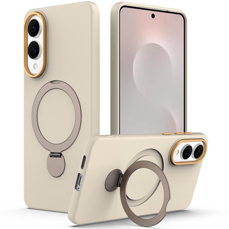 Custodia per telefono ibrida in TPU e PC con anello girevole Gen1.5, For Samsung Galaxy S25 FE 5G, For Samsung Galaxy S25 Edge 5G, For Samsung Galaxy S24 / S25 5G, For Samsung Galaxy S24+ / S25+ 5G