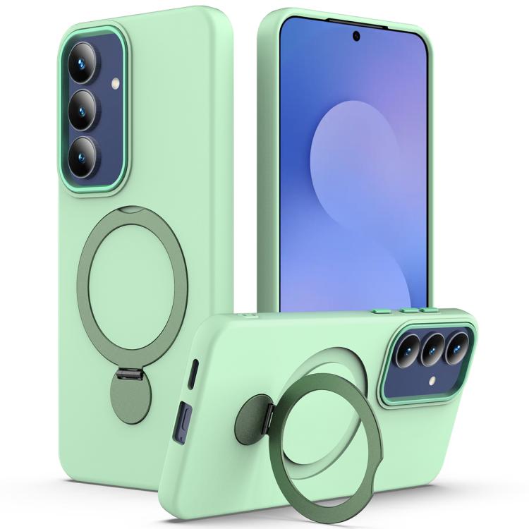 Custodia per telefono ibrida in TPU e PC con anello girevole Gen1.5, For Samsung Galaxy S25 FE 5G, For Samsung Galaxy S25 Edge 5G, For Samsung Galaxy S24 / S25 5G, For Samsung Galaxy S24+ / S25+ 5G