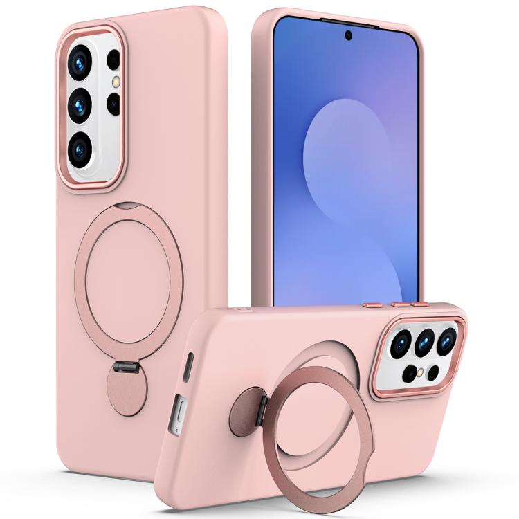 Custodia per telefono ibrida in TPU e PC con anello girevole Gen1.5, For Galaxy S26 FE 5G, For Samsung Galaxy S26+ 5G, For Samsung Galaxy S26 Ultra 5G, For Samsung Galaxy S26 5G