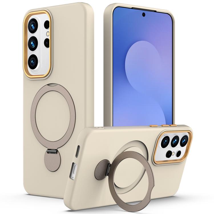 Custodia per telefono ibrida in TPU e PC con anello girevole Gen1.5, For Galaxy S26 FE 5G, For Samsung Galaxy S26+ 5G, For Samsung Galaxy S26 Ultra 5G, For Samsung Galaxy S26 5G