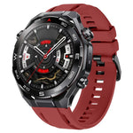 Cinturino per orologio sportivo in silicone con fibbia nera xDfind, For Huawei Watch Ultimate 2