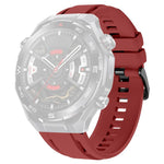 Cinturino per orologio sportivo in silicone con fibbia nera xDfind, For Huawei Watch Ultimate 2