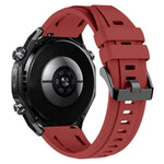 Cinturino per orologio sportivo in silicone con fibbia nera xDfind, For Huawei Watch Ultimate 2