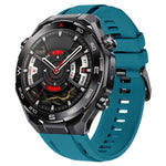 Cinturino per orologio sportivo in silicone con fibbia nera xDfind, For Huawei Watch Ultimate 2