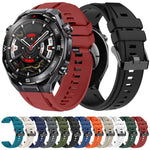 Cinturino per orologio sportivo in silicone con fibbia nera xDfind, For Huawei Watch Ultimate 2