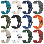 Cinturino per orologio sportivo in silicone con fibbia nera xDfind, For Huawei Watch Ultimate 2